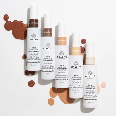 Odacite Spf 50 Flex-perfecting™ Mineral Drops Tinted Sunscreen