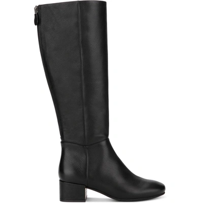 Shop Gentle Souls By Kenneth Cole Ella Womens Leather Tall Knee-high Boots In Black