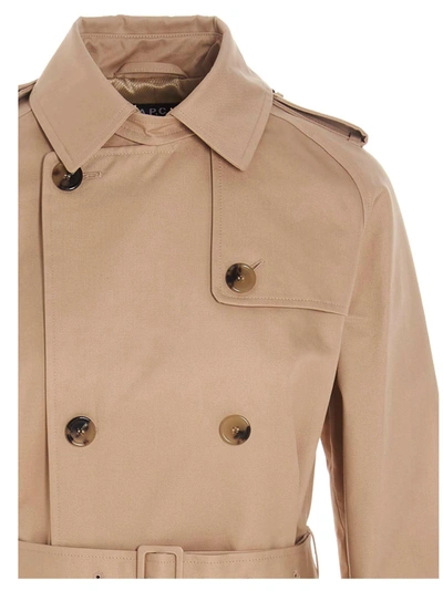 Shop Apc 'greta' Trench Coat