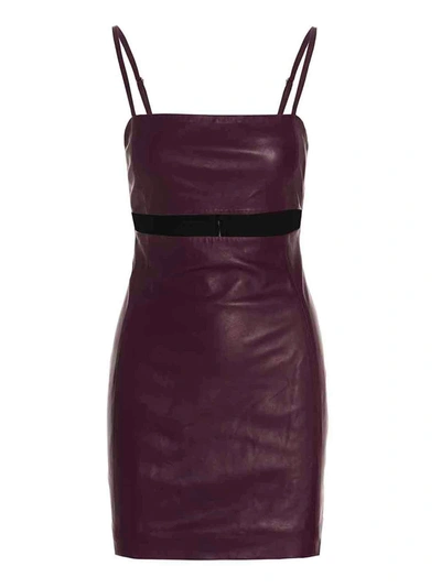 Shop Iro Cut-out Leather Dress