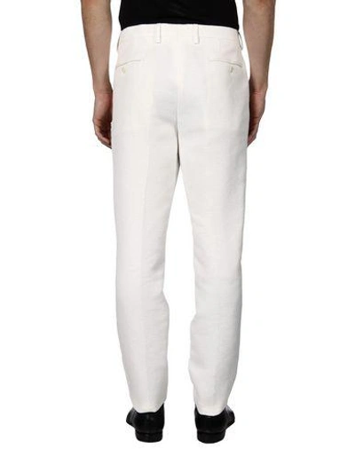 Shop Dolce & Gabbana Casual Pants In White