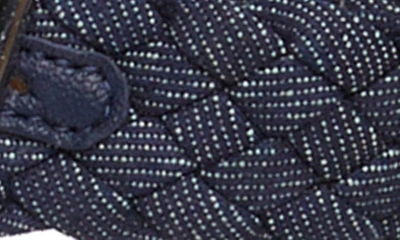 Paige Ankle Strap Platform Sandal In Indigo