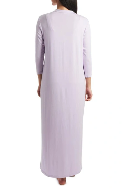 Everly Grey Maternity Juliana /nursing Dress In Lavender