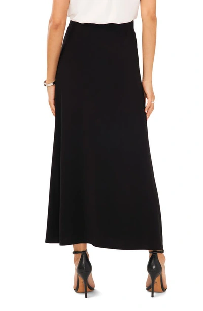 Shop Vince Camuto Pull-on Maxi Skirt In Rich Black