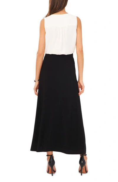 Vince Camuto Pull-on Maxi Skirt In Rich Black
