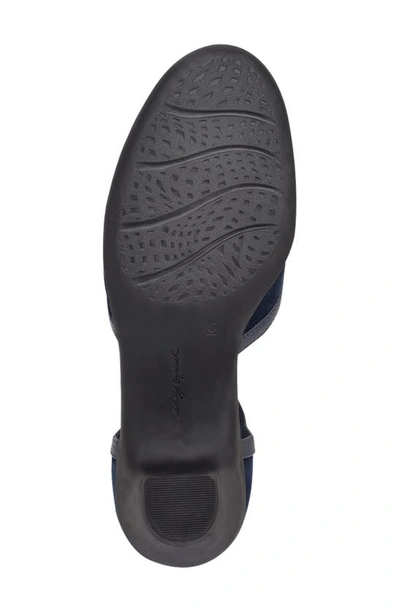 Easy Spirit Cara T-strap Pump In Navy