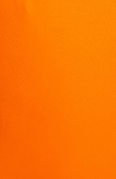 Shop Versace Medusa Strap One-piece Swimsuit In 5o300 Acid Marigold Orange