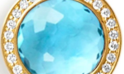 Shop Ippolita Lollipop Mini Diamond And Gemstone Pendant Necklace In Gold