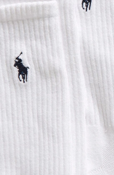 Shop Polo Ralph Lauren Assorted 6-pack Crew Socks In White