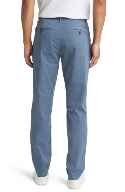 Shop Bonobos Washed Stretch Twill Chino Pants In Bluefin