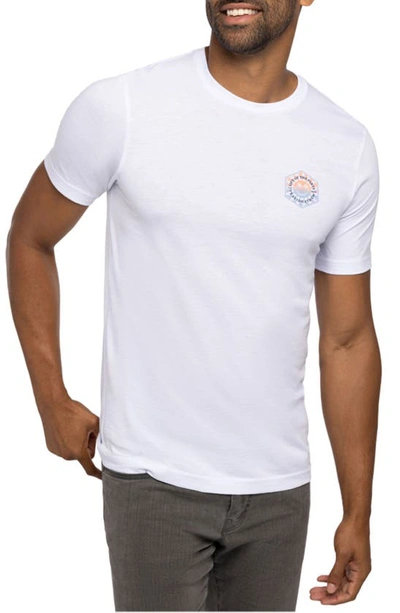 Shop Travismathew Trip Of The Year Graphic T-shirt In White