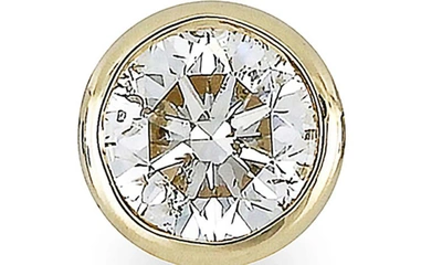 Bony Levy 14k Gold Bezel Diamond Stud Earrings In 14k Yellow Gold