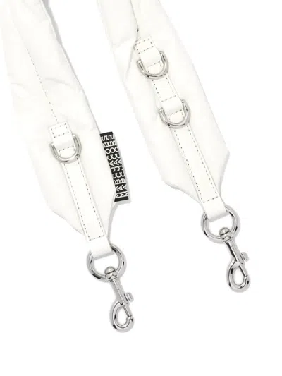 Marc Jacobs The Leather Barcode Single Strap In White