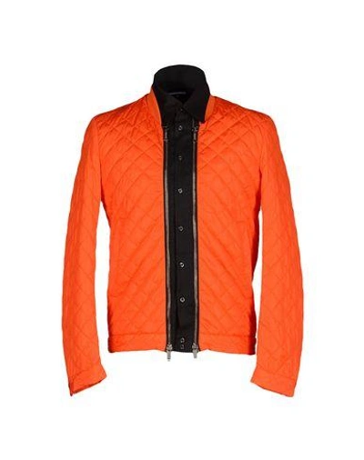 Shop Dsquared2 Jacket In Orange