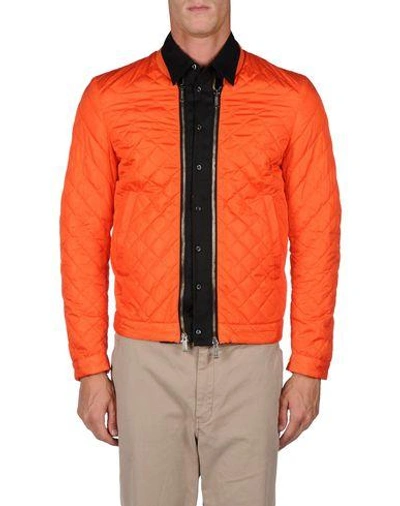 Shop Dsquared2 Jacket In Orange