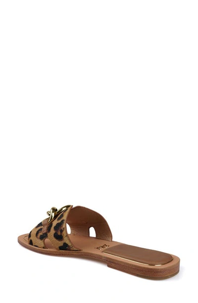 Zigi Nelissa Slide Sandal In Leopard Lt
