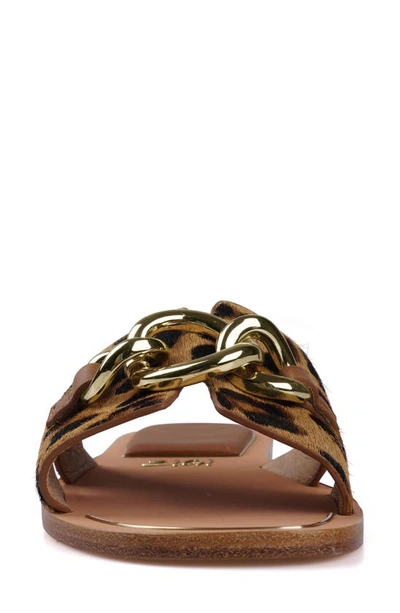Zigi Nelissa Slide Sandal In Leopard Lt
