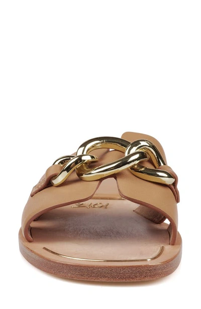 Zigi Nelissa Slide Sandal In Nude Lthr