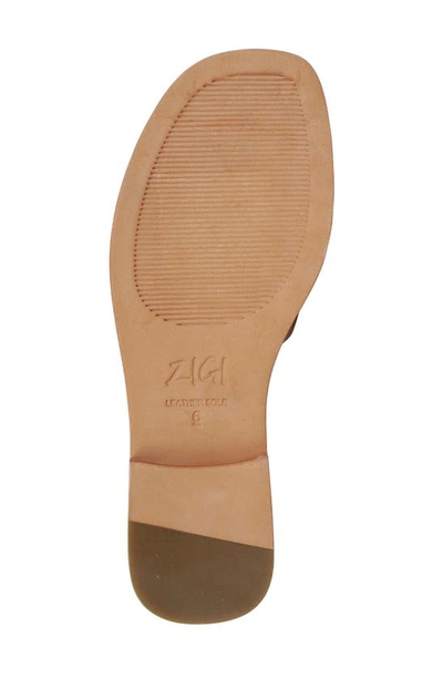 Zigi Nelissa Slide Sandal In Nude Lthr
