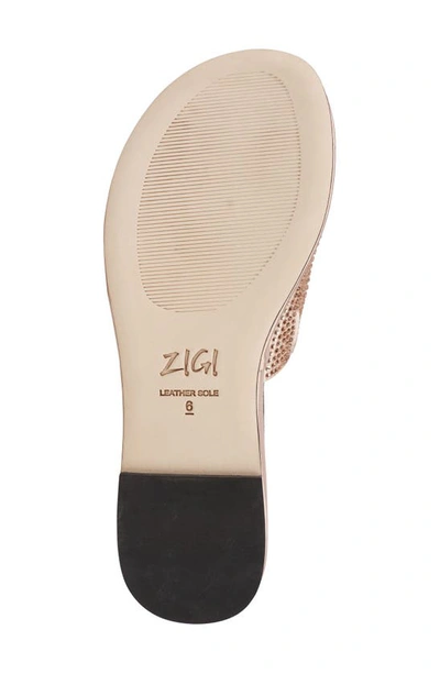 Shop Zigi Gio Platform Slide Sandal In Rose Gld