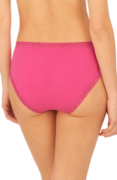 Shop Natori Bliss Cotton French Cut Briefs In Full Bloom