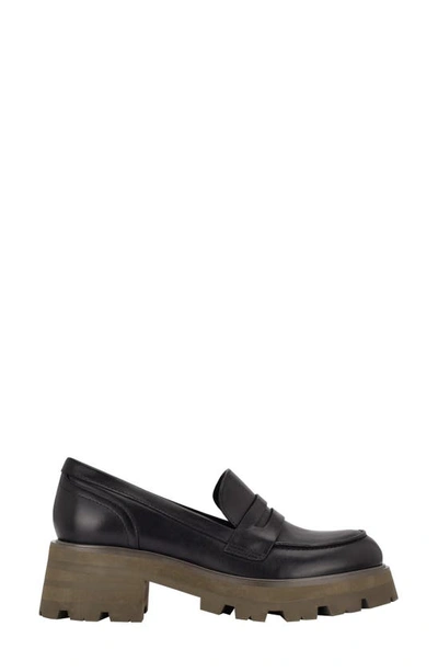 Shop Marc Fisher Ltd Latika Platform Loafer In Black