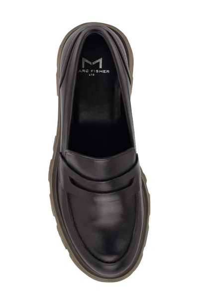 Shop Marc Fisher Ltd Latika Platform Loafer In Black