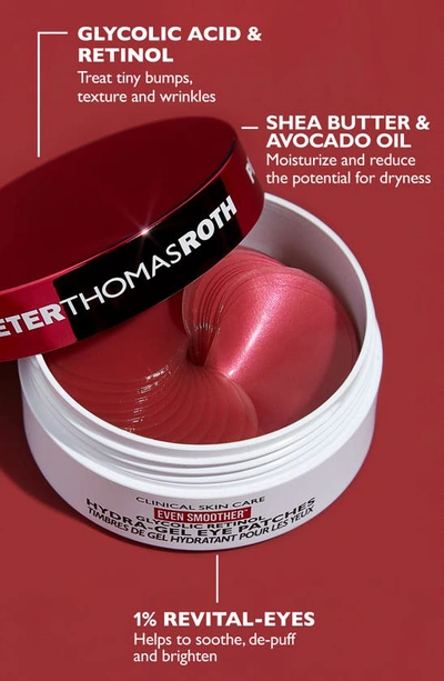 Shop Peter Thomas Roth Even Smoother Glycolic Retinol Hydra-gel Eye Patches