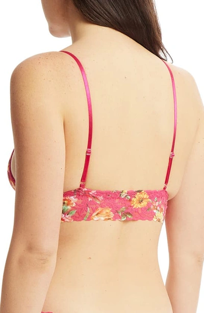 Hanky Panky Padded Lace Bralette In La Vida Loca