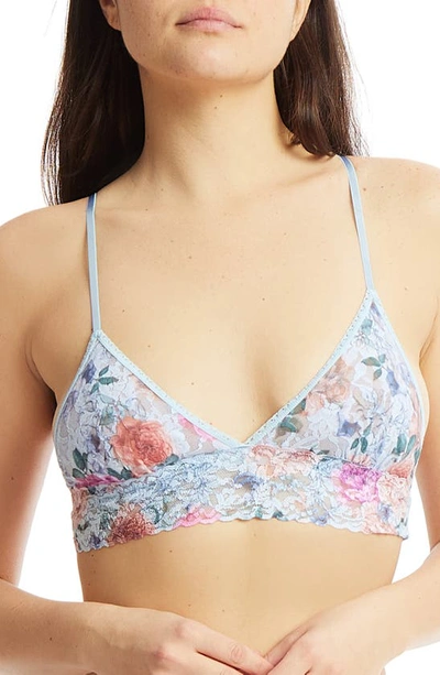 Shop Hanky Panky Padded Lace Bralette In Tea For Two