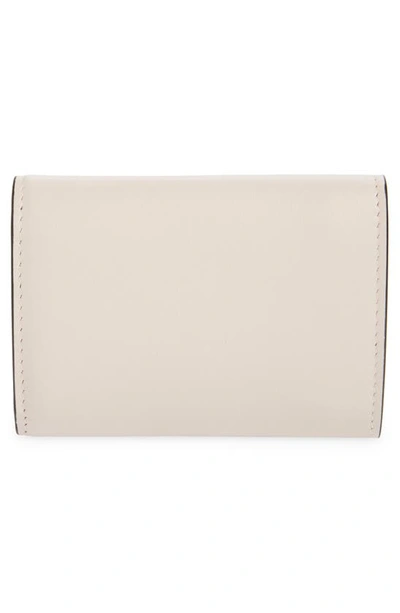 Christian Louboutin Womens Leche Loubi54 Logo-embellished Leather Wallet In 5446 Leche/ Gold