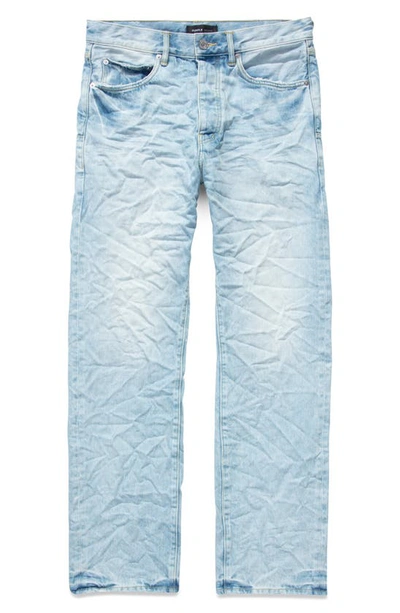 Shop Purple Brand Sun Faded Relaxed Jeans In Light Indigo