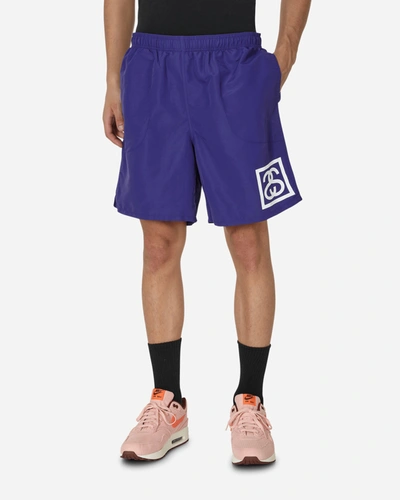 Shop Stussy Ss-link Water Shorts In Purple