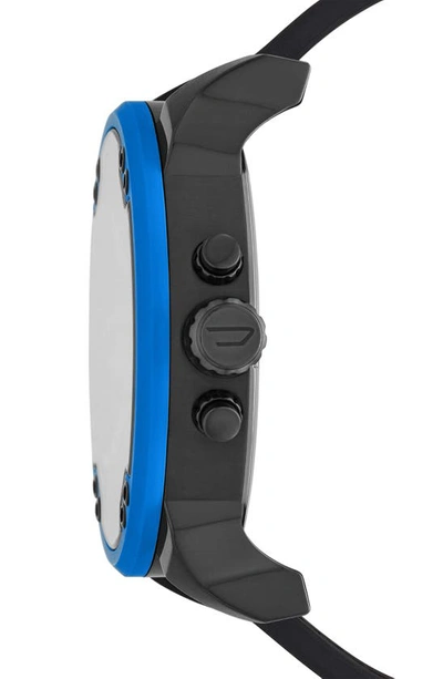 Diesel ® Mr. Daddy 2.0 Chronograph Quartz Nylon Strap Watch, 57mm In Black