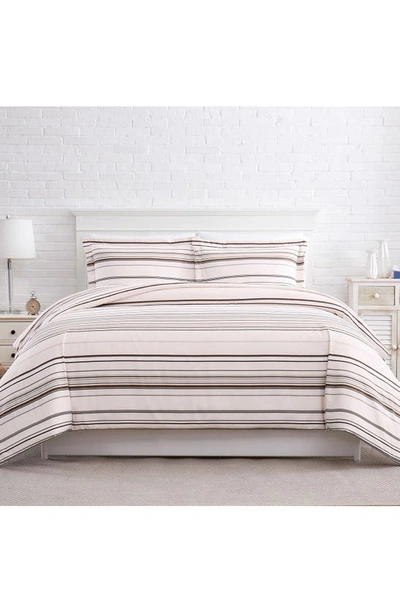 Southshore Fine Linens Stripe Collection In Taupe