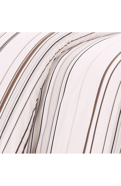 Southshore Fine Linens Stripe Collection In Taupe