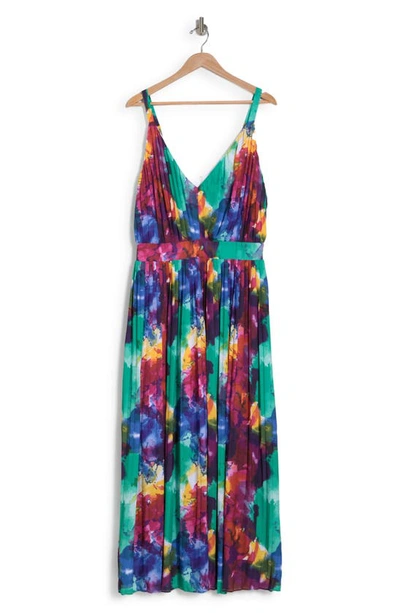 Shop By Design Waterworld Patterned Maxi Dress In Water World Ripple