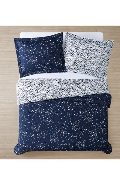 Southshore Fine Linens Botanical Leaves In Botanical Forest Blue