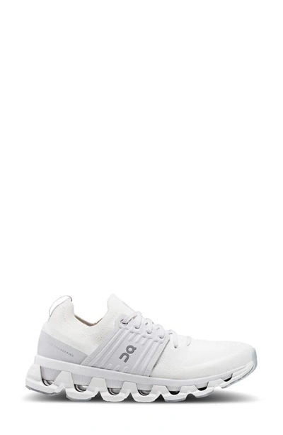 Shop On Cloudswift 3 Running Shoe In White/ Frost