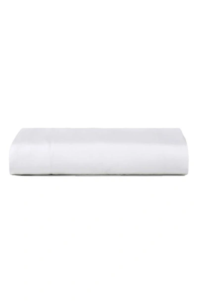 Shop Sijo Eucalyptus Airyweight Tencel® Lyocell Flat Sheet In Snow