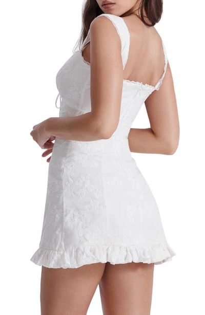 Shop House Of Cb Odessa Embroidered Dress In White