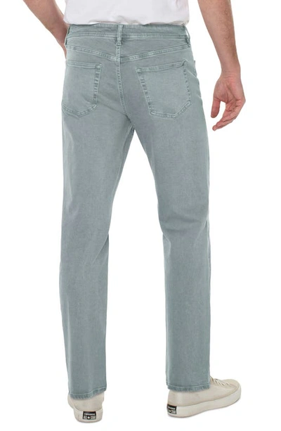 Shop Liverpool Los Angeles Regent Relaxed Straight Leg Jeans In Quarry