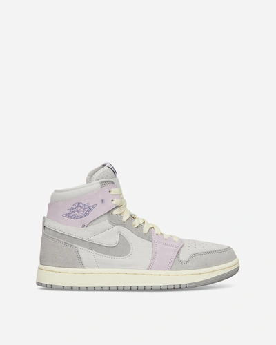 Shop Nike Wmns Air Jordan 1 Zoom Air Cmft 2 Sneakers Photon Dust / Barely Grape In Multicolor
