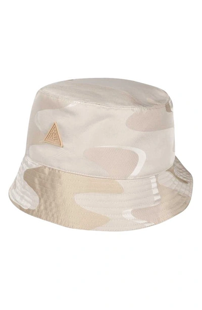 Shop Lanvin Reversible Bucket Hat In Beige