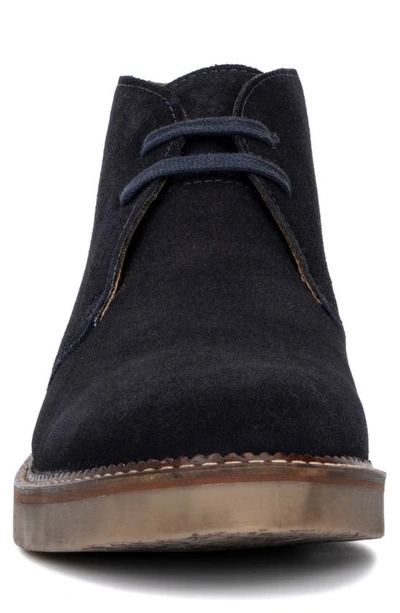 Reserve Footwear Keon Chukka Boot In Navy