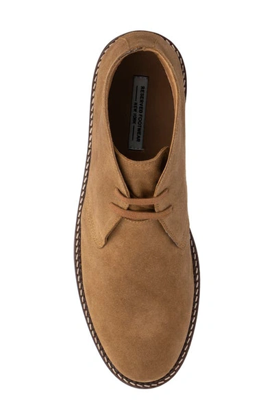 Reserve Footwear Keon Chukka Boot In Tan