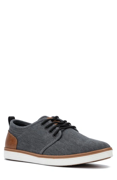 Shop Reserve Footwear Atomix Twill Derby Sneaker In Dark Gray