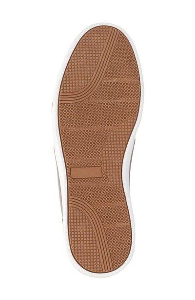 Reserve Footwear Atomix Twill Derby Sneaker In Taupe