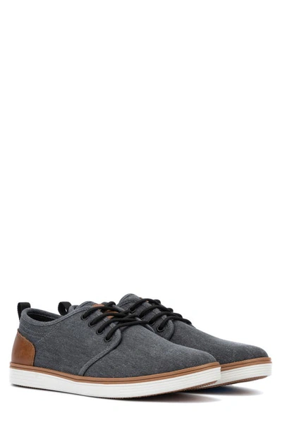 Shop Reserve Footwear Atomix Twill Derby Sneaker In Dark Gray