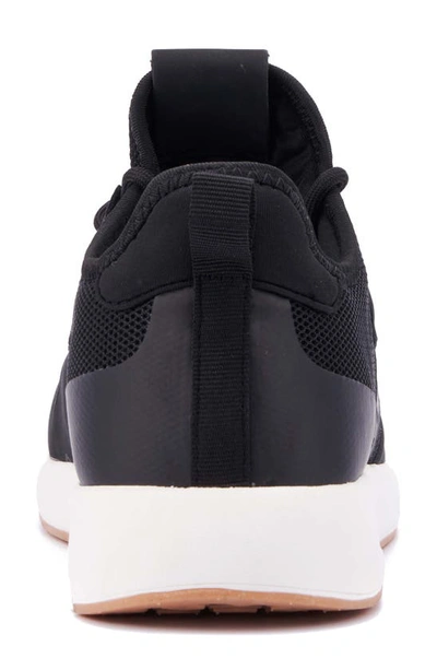 Reserve Footwear Perforated Sneaker In Black